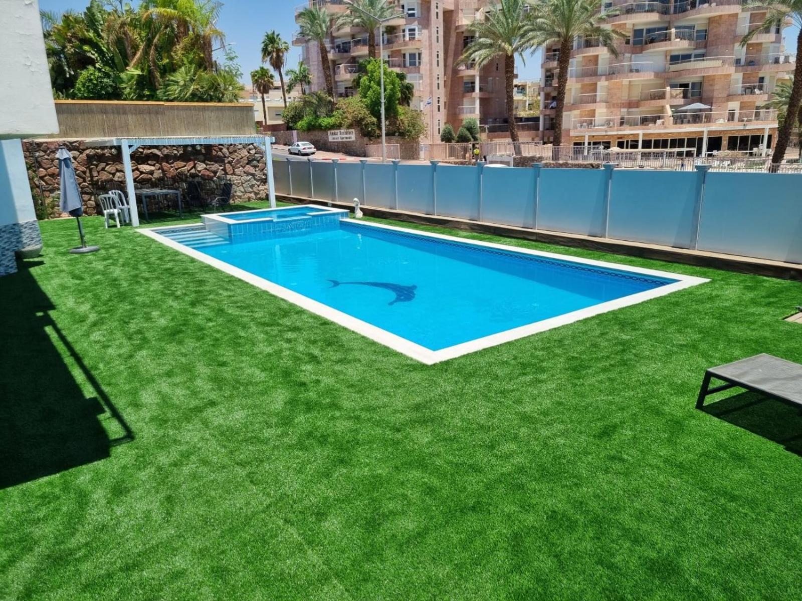אילת Villa With Heated Pool And Jacuzzi Sea View 300M Front Of The Beach מראה חיצוני תמונה