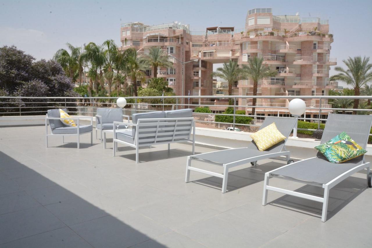 אילת Villa With Heated Pool And Jacuzzi Sea View 300M Front Of The Beach מראה חיצוני תמונה