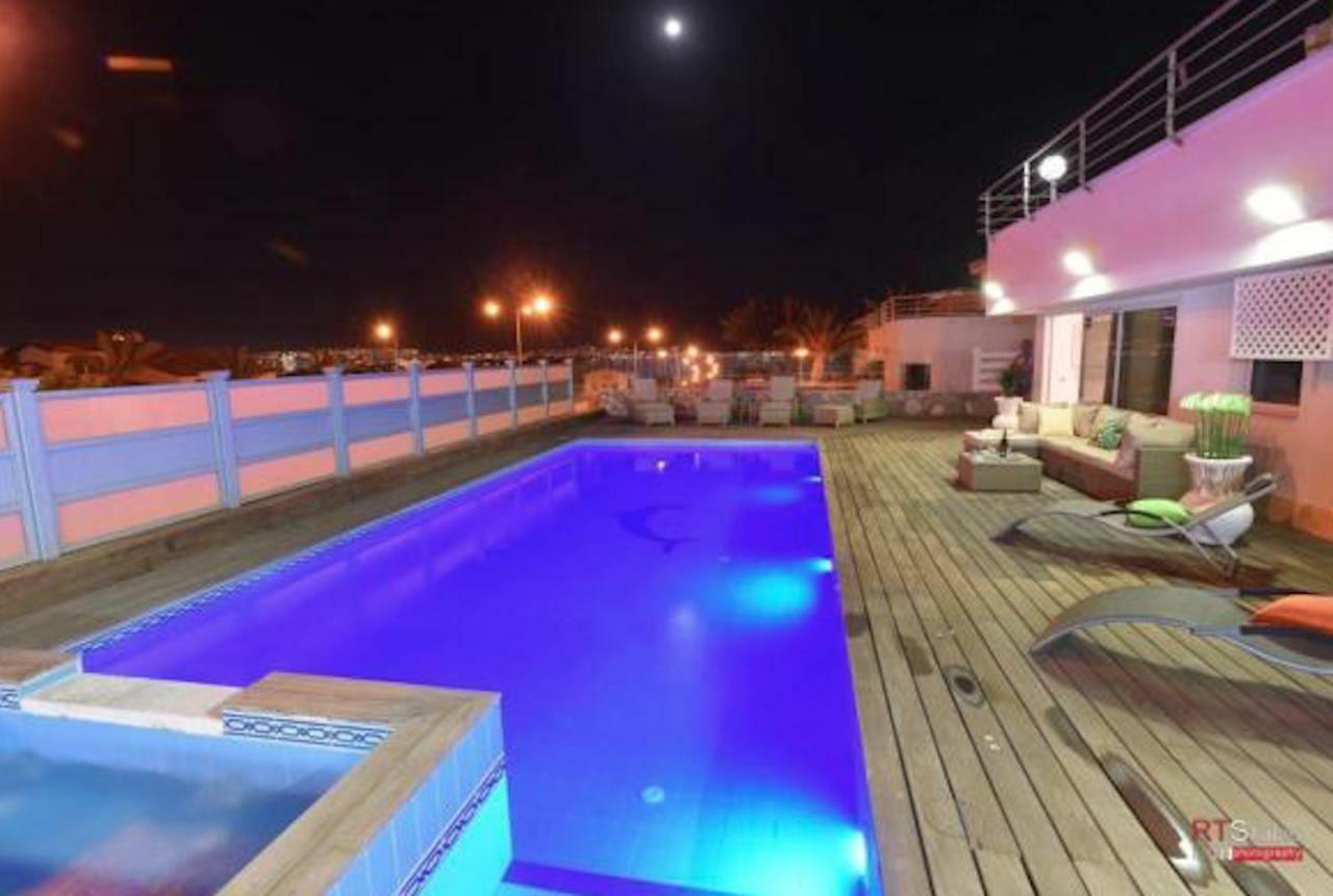אילת Villa With Heated Pool And Jacuzzi Sea View 300M Front Of The Beach מראה חיצוני תמונה